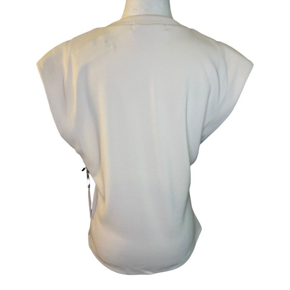 Astr White Textured Blouse - Picture 3 of 8